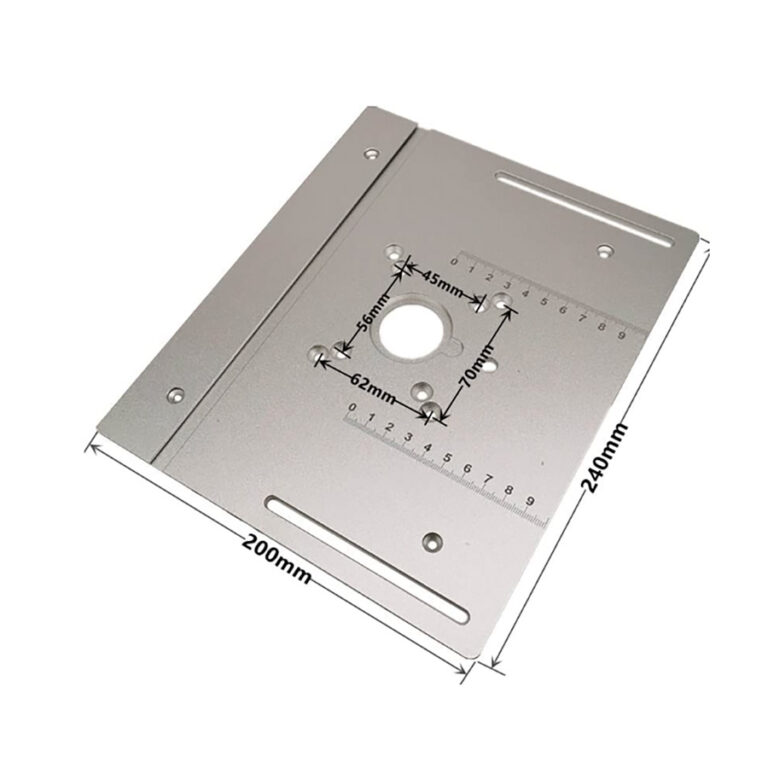 Milescraft Placa De Plumas Para Mesa De Router O Sierra – Seguridad Y Precisión